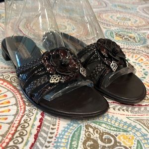 Brighton Opera Braided Leather Sandals Fit Like A 7